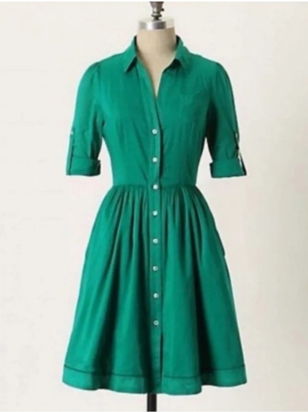 Anthropologie Moulin Sours A-Line Dress